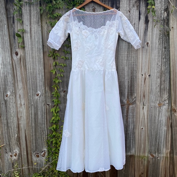 Dresses Vintage White Dress Wedding Dress Poshmark — free download